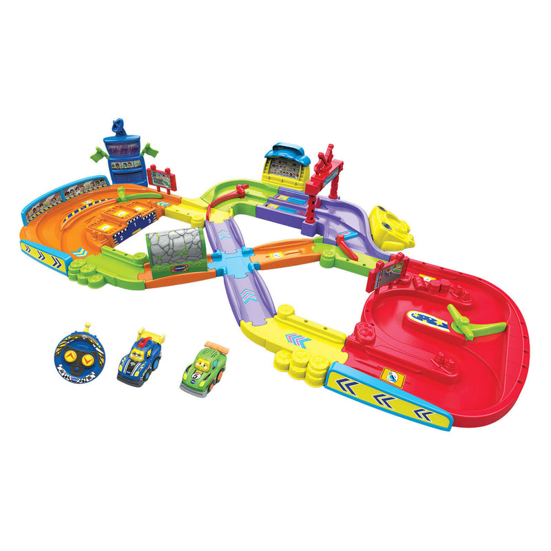 Vtech toot toot cars: mi primer circuito interactivo incl. 2 autos