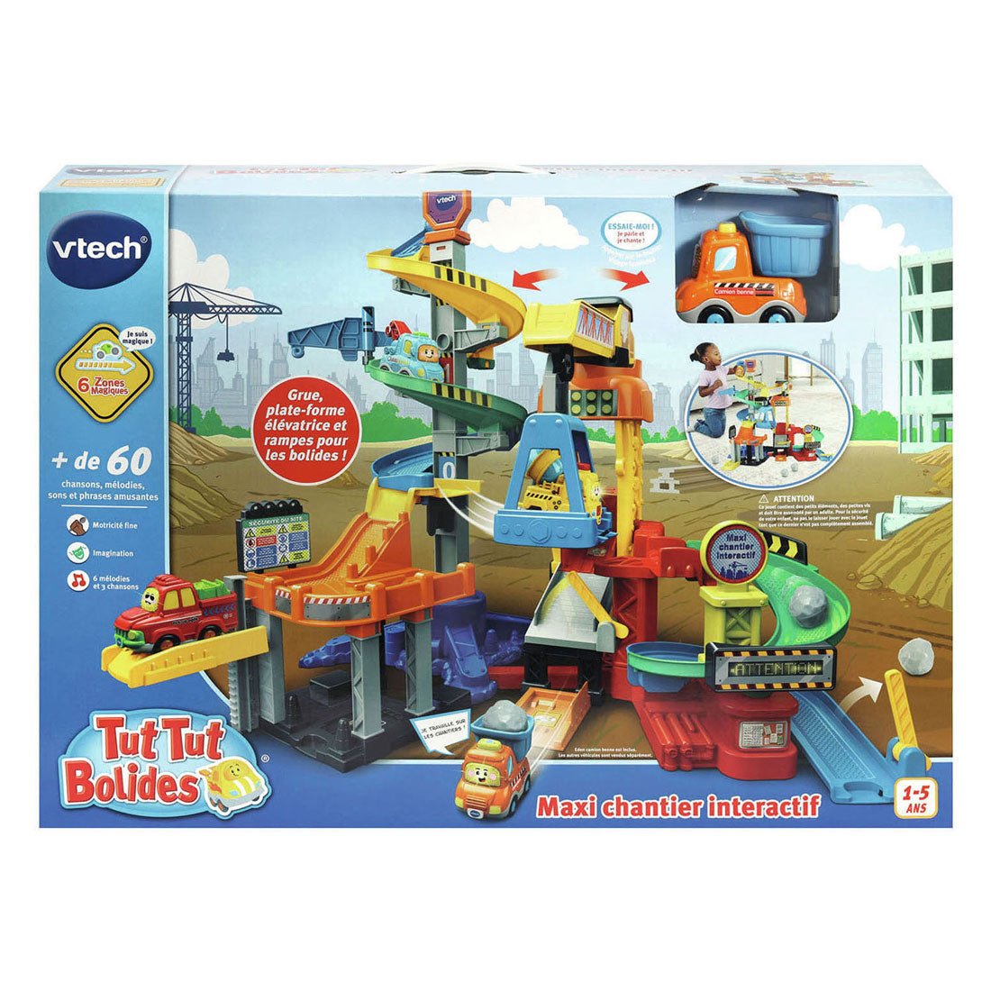 Vtech toot toot cars sitio de construcción interactivo