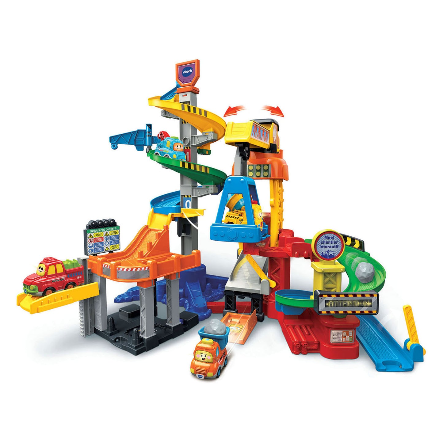 Vtech toot toot cars sitio de construcción interactivo