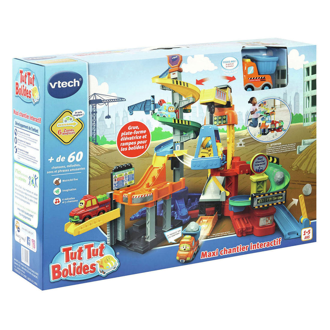 Vtech toot toot cars sitio de construcción interactivo