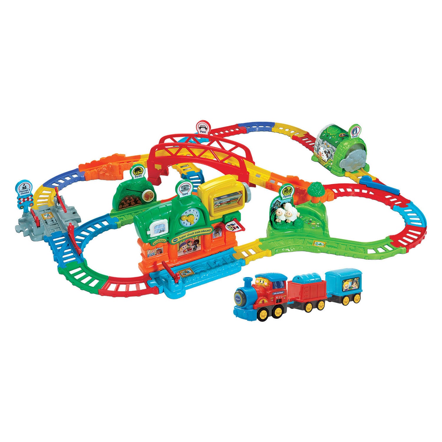 Treno super circuito Vtech Toot Toot Cars