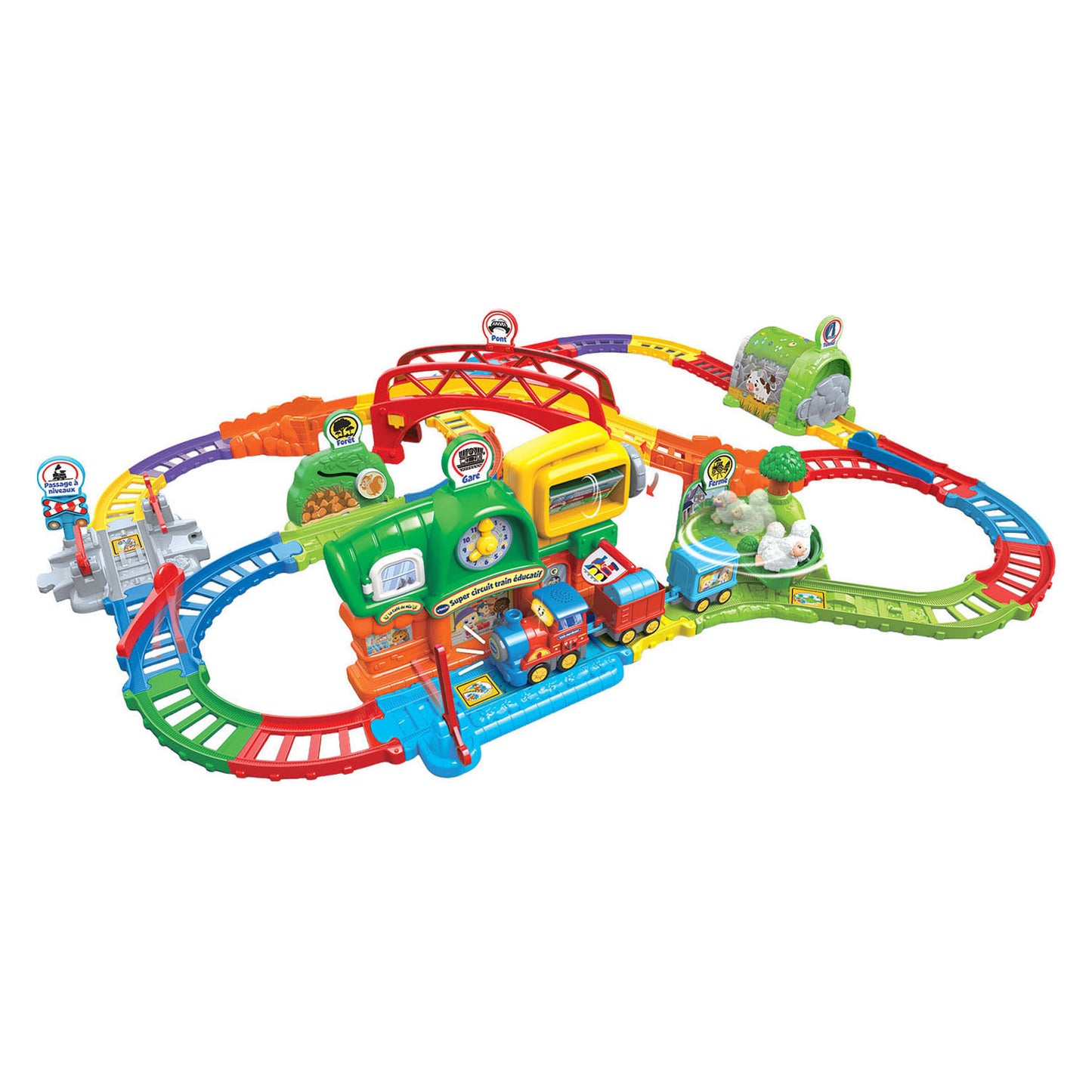 Treno super circuito Vtech Toot Toot Cars