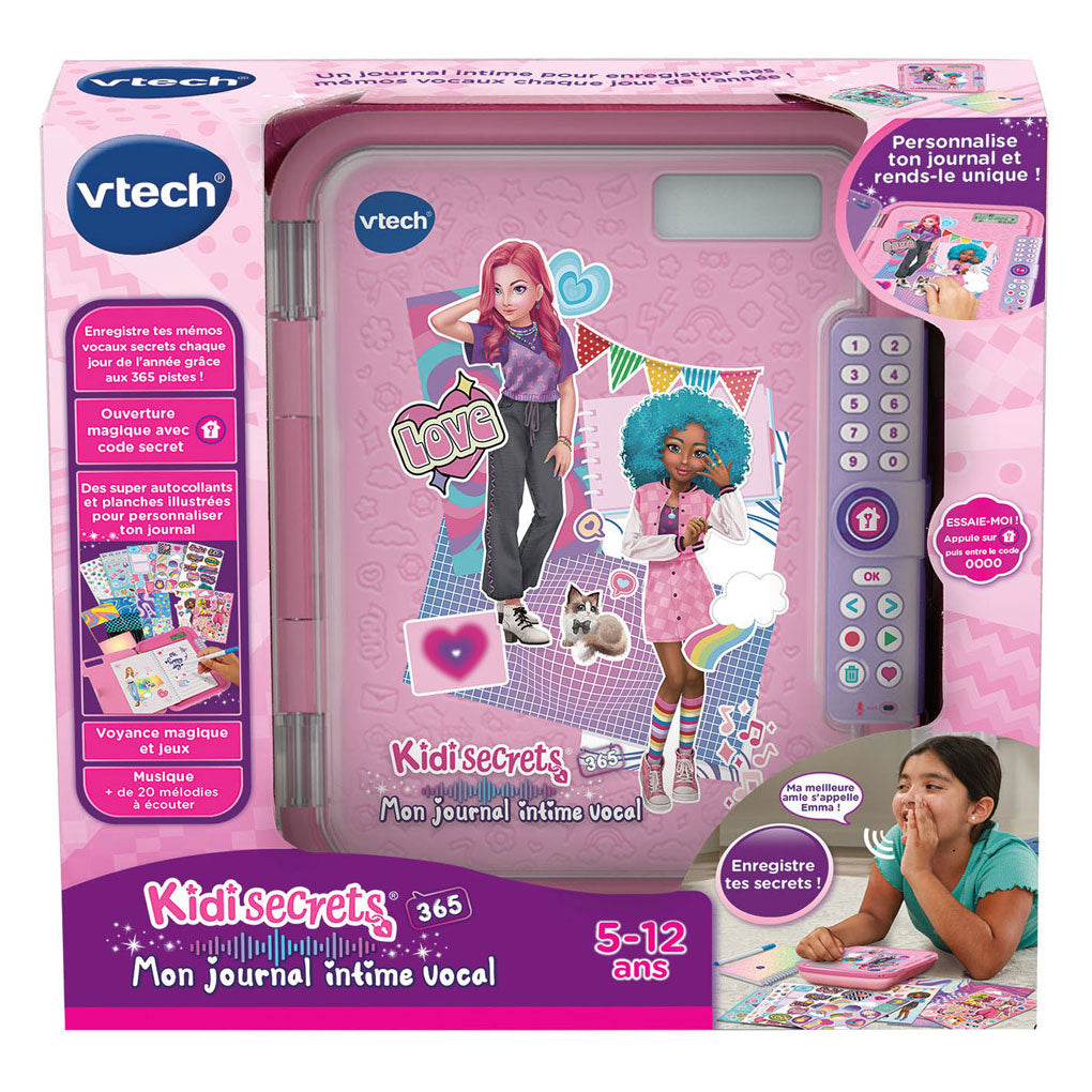 Vtech kidisecrets 365 mi diario secreto - rosa