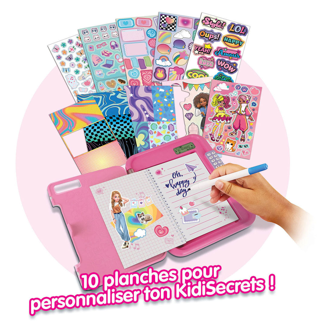 Vtech kidisecrets 365 mi diario secreto - rosa