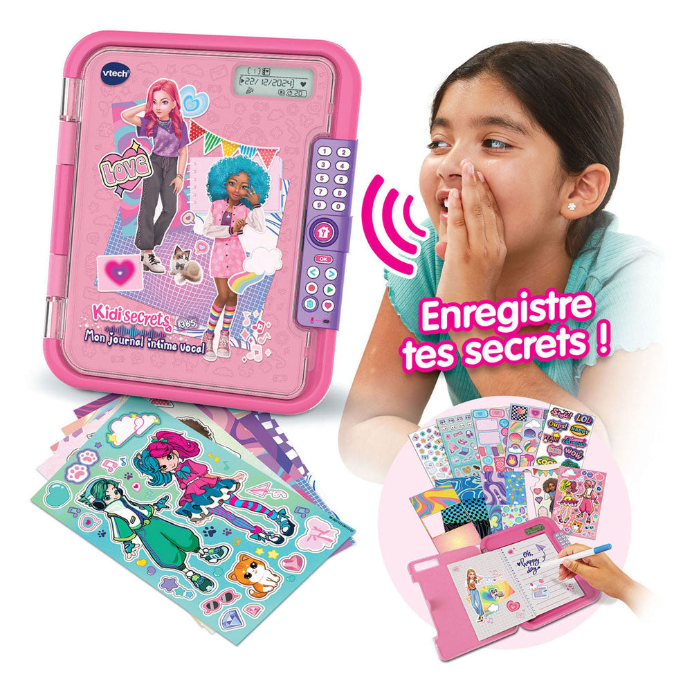 Vtech kidisecrets 365 mi diario secreto - rosa