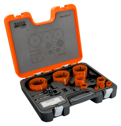 Set di seghe a tazza Bahco Sandvik 77-16 86