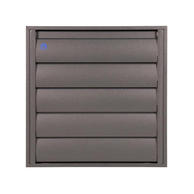 Renson 1062416 - skin opbouw dampkaprooster alu433 (210x210) structuur 7016 | 2 stuks