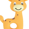 Zolux puppyspeelgoed latex giraffe oranje