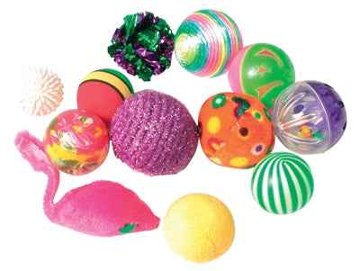 Zolux Cat Toys Balls de color elegante