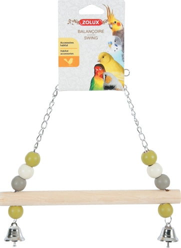 Zolux Swing Wood con cuentas 2 cadena de llamadas