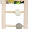 Zolux ladder hout 5 treden met kralen