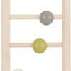 Zolux ladder hout 7 treden met kralen