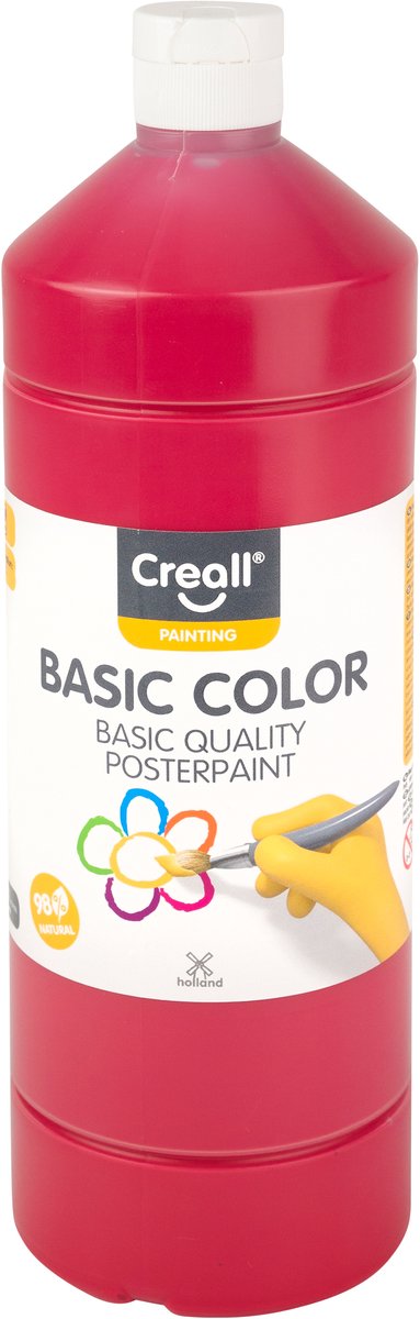 Pintura de la escuela creal de rojo, 1 litro