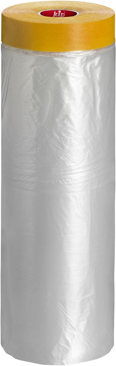 Kip - washi masker - oranje - 1100mmx33m - washi tec tape met milieuvriendelijke pe-folie voor vlot afdekken - extreem strakke verflijnen - uv- en hittebestendig tot 100°c - zonder resten te verwijderen