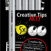 Stabilo creative tips arty bolígrafos negro - 5 piezas
