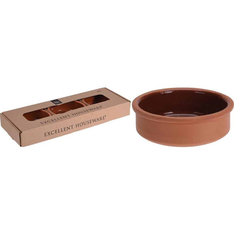Eccellenti tapas per la casa scale Terracotta 3 pezzi