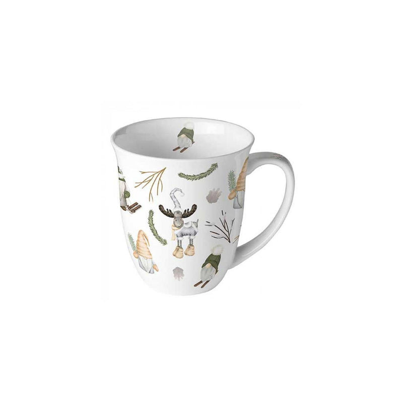 Taza Ambiente 400ml gnomos del bosque