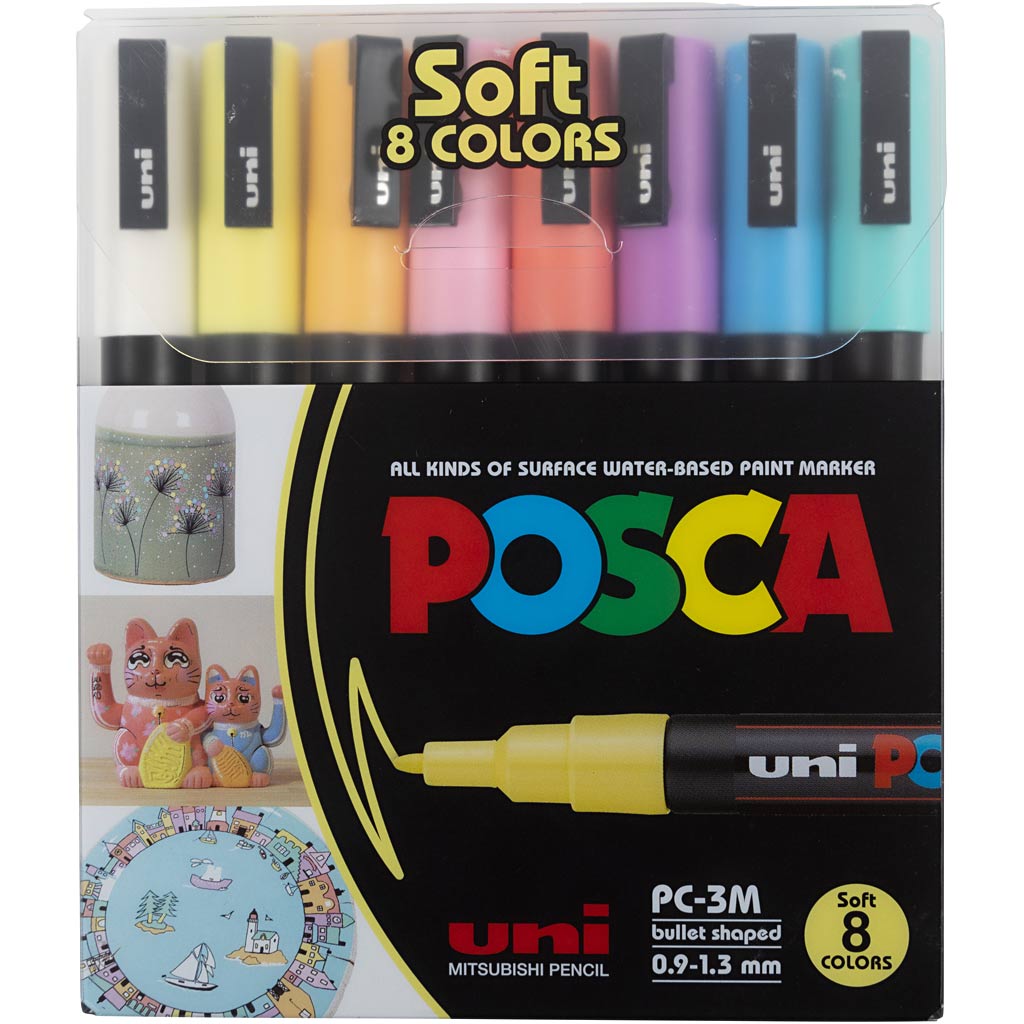 Https: www.cchobby.nl posca-marker-afm-pc-3m-lijndikte-0-9-1-3-mm-fijn-diverse-kleuren-8-div-1-doos