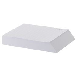 Bloc de notas de papel rayado könig ebhardt 98x113x20mm 90 g/m² blanco 170 hojas