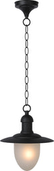 Lucide aruba - hanglamp binnen buiten - ø 25 cm - 1xe27 - ip44 - zwart