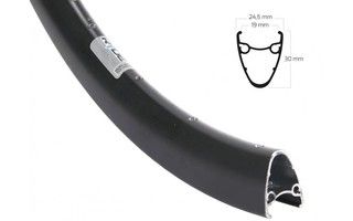 Ryde Rim 28 pollici 622 olandese 19 neri 32 buchi