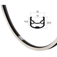 Rigida Velg 26 (559) Andra-30 36 14 Negro (afilado)