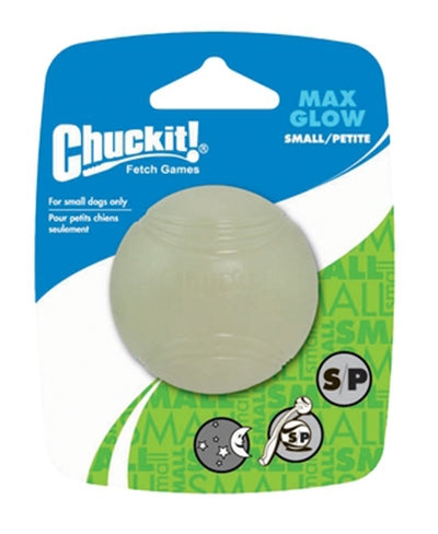 Chuckit Max Glow Bal Glow en la oscuridad