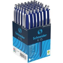 Penna a sfera Schneider k15 m scatola blu a 50