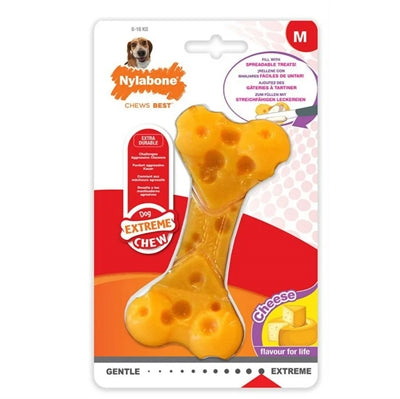 Nylabone dura masticar hueso de queso