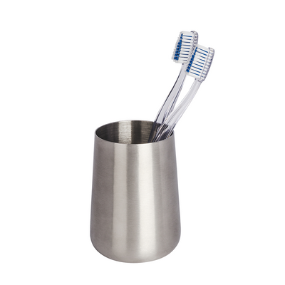 Wenko 1069555 - spazzolino da denti b. solido acciaio inossidabile opaco | 1 pz