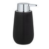 Wenko 1065610 - distributore di sapone. ceramica badi nera | 1 pz