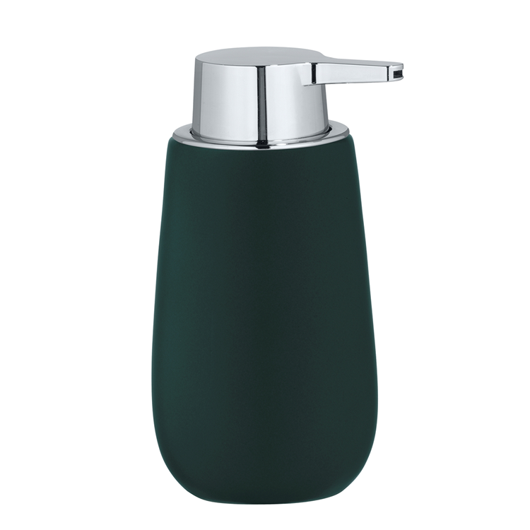 Wenko 1069565 - zeepdisp. badi keram. donkergr | 1 stuks