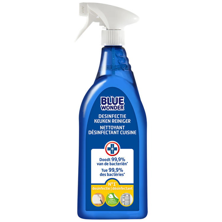 Blue wonder 1071561 - detergente disinfettante per cucina bw | 6 pezzi