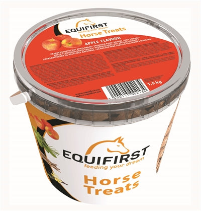 Equifirst Golosinas para caballos con sabor a manzana