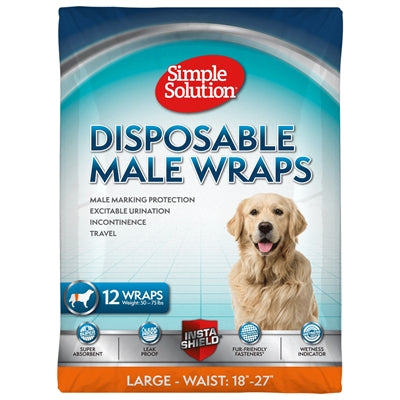 Solución simple Banda de orina desechable macho