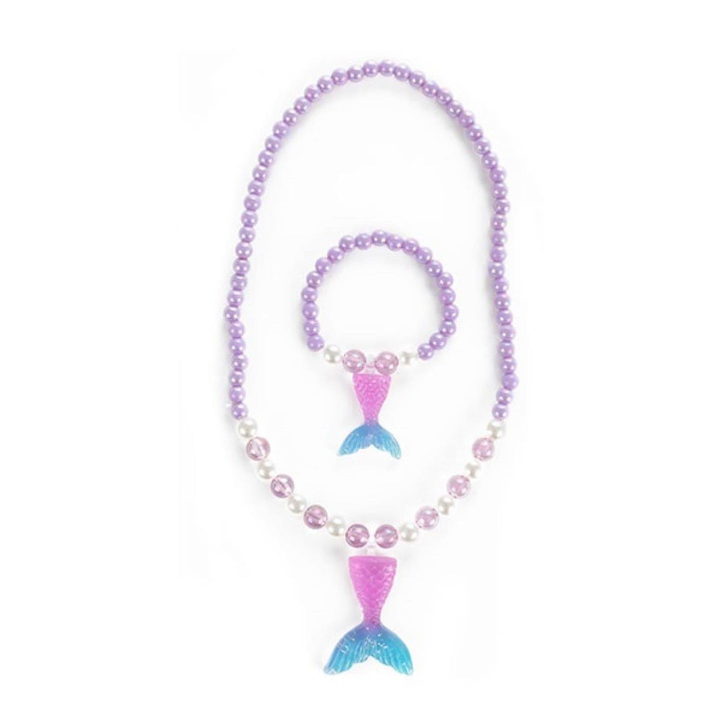 Collana Toi-toys + braccialetto coda di sirena
