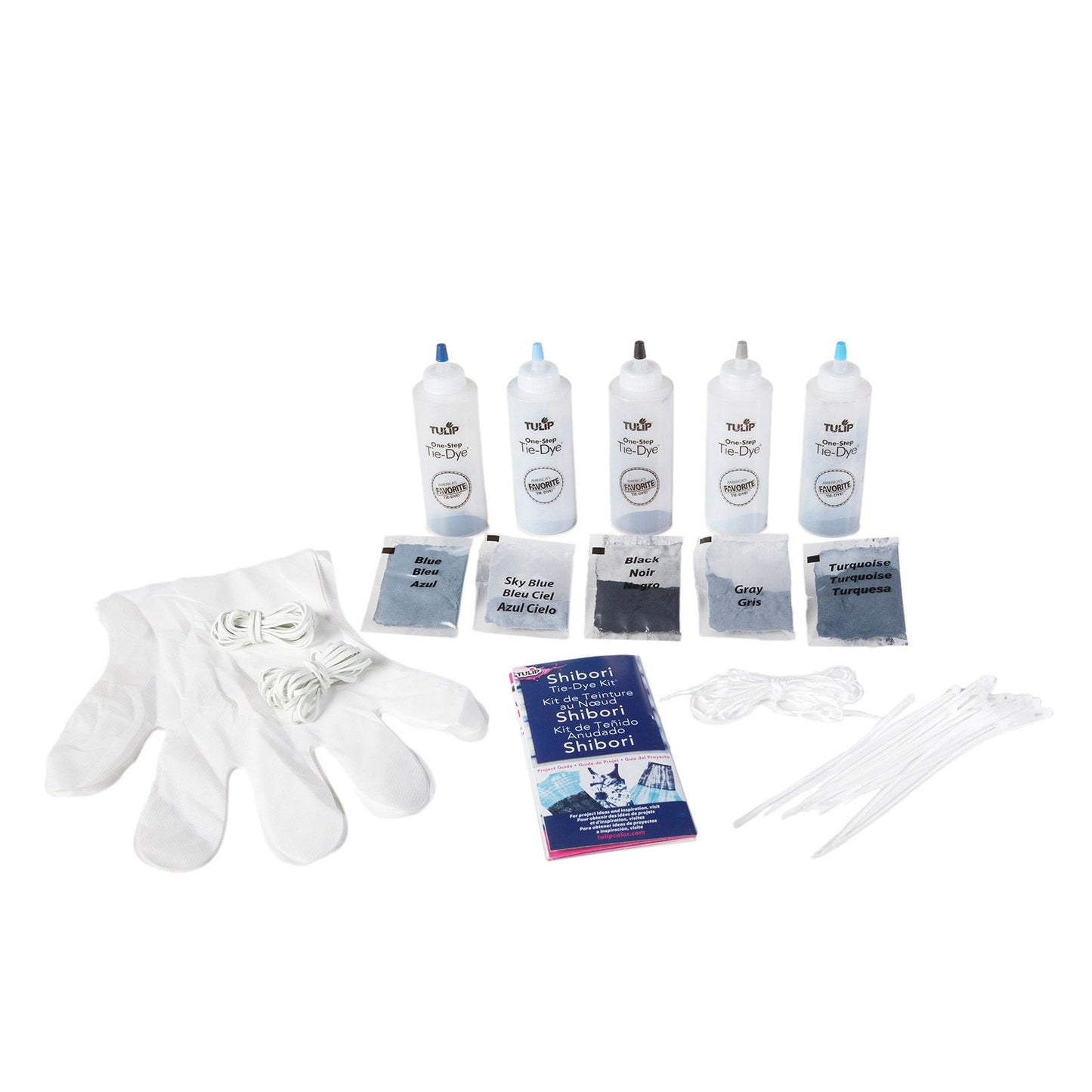 Tulip one-step tie dye tulip • kit tie-dye 5 colori shibori