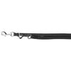 Trixie Dog Leash Police Linea attivo Comfort Leather Black