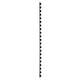 Binding spines gbc plastic a4 6mm black 25 sheets
