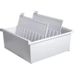 Vassoio portaschede han a4 1300 carte grigio