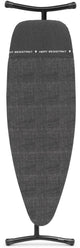 Asse da stiro Brabantia d - con posto auto resistente al calore - 135x45 cm - nero denim