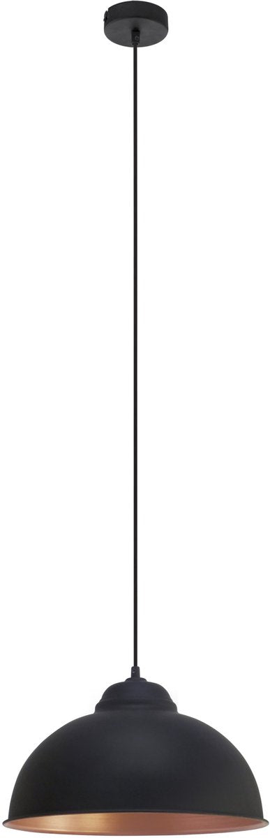 Lampada a sospensione Eglo truro 2 - ø 37 cm - rame nero