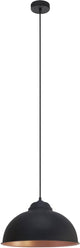 Lampada a sospensione Eglo truro 2 - ø 37 cm - rame nero