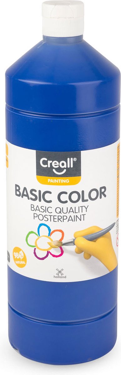 Crealing School Paint scuro blu, 1 litro
