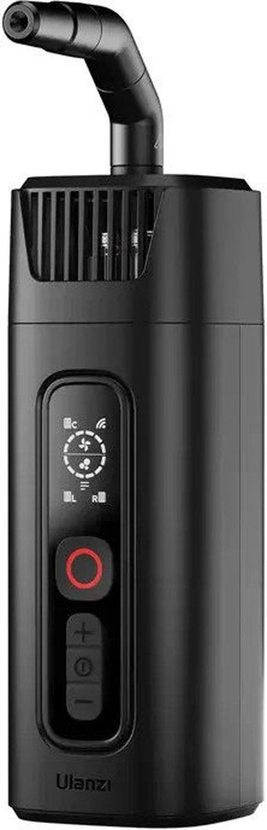 Ulanzi filmog ace macchina del fumo fm01 - macchina del fumo portatile - macchina del fumo 40w - con telecomando e custodia - macchina del fumo ideale per foto e video - nero