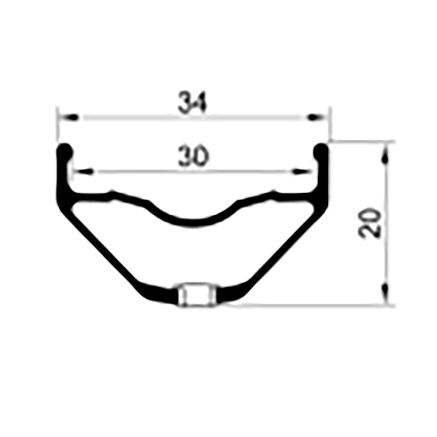 Ruota posteriore Abi 4.30 e-mtb boost