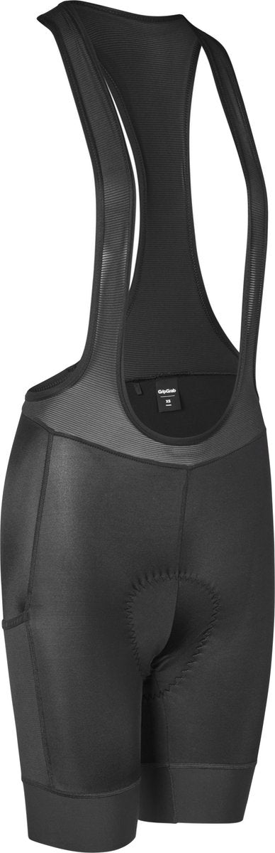 Gripgrab - culote corto de ciclismo w's ride short con badana y tirantes para mujer culotte con tirantes culotte de ciclismo - negro - mujer - talla xs