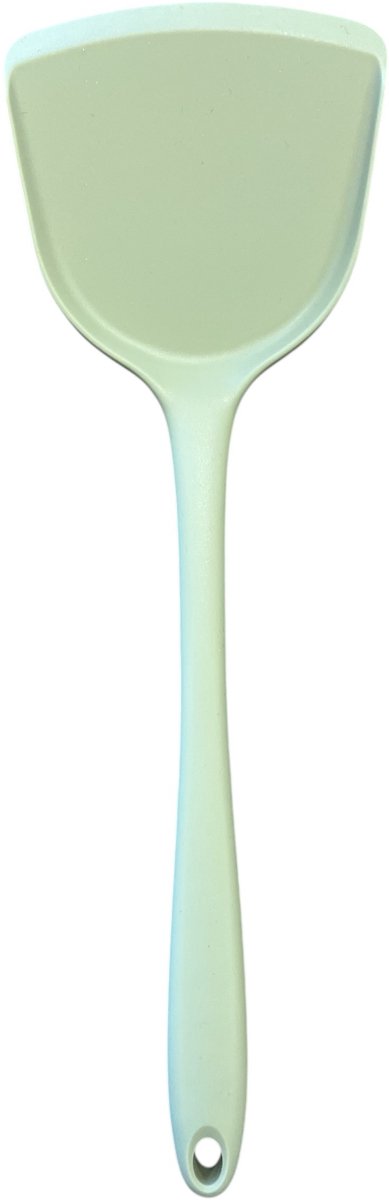 Spatola per wok culinaria di base - menta glassata - silicone - 32 cm