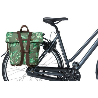 Zaino in bicicletta sempre verde basilico beige 14-19l