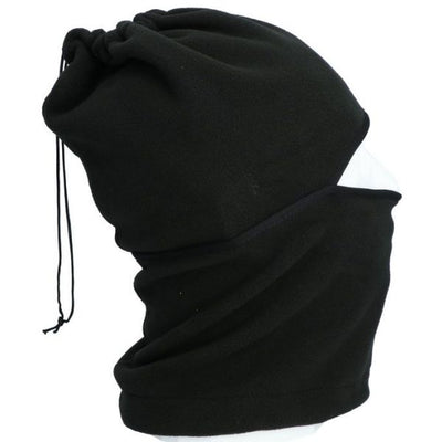 Scaldacollo multifunzione Edge - poliestere - nero